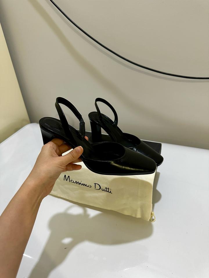 Элегантные кожаные слингбэки Massimo Dutti — Идеал на весну и лето!