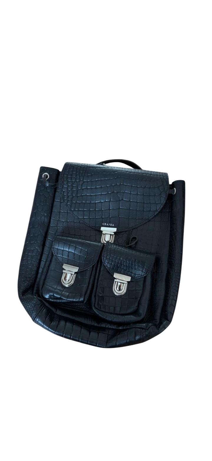 Кожаный рюкзак