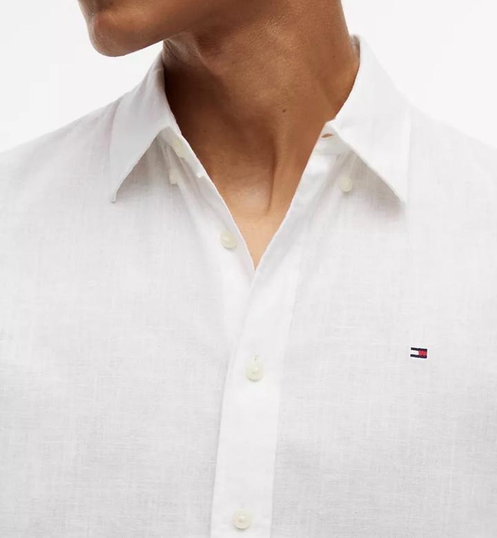 Tommy Hilfiger мужская льняная рубашка