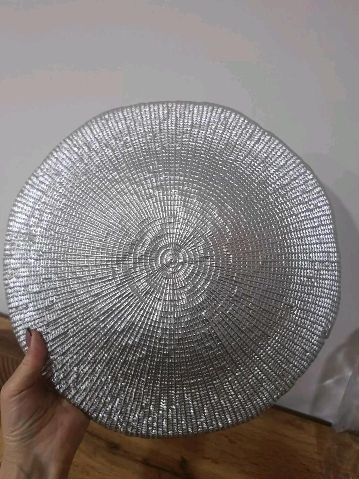 Большая чаша IVV Diamante хром оригинал 32 см