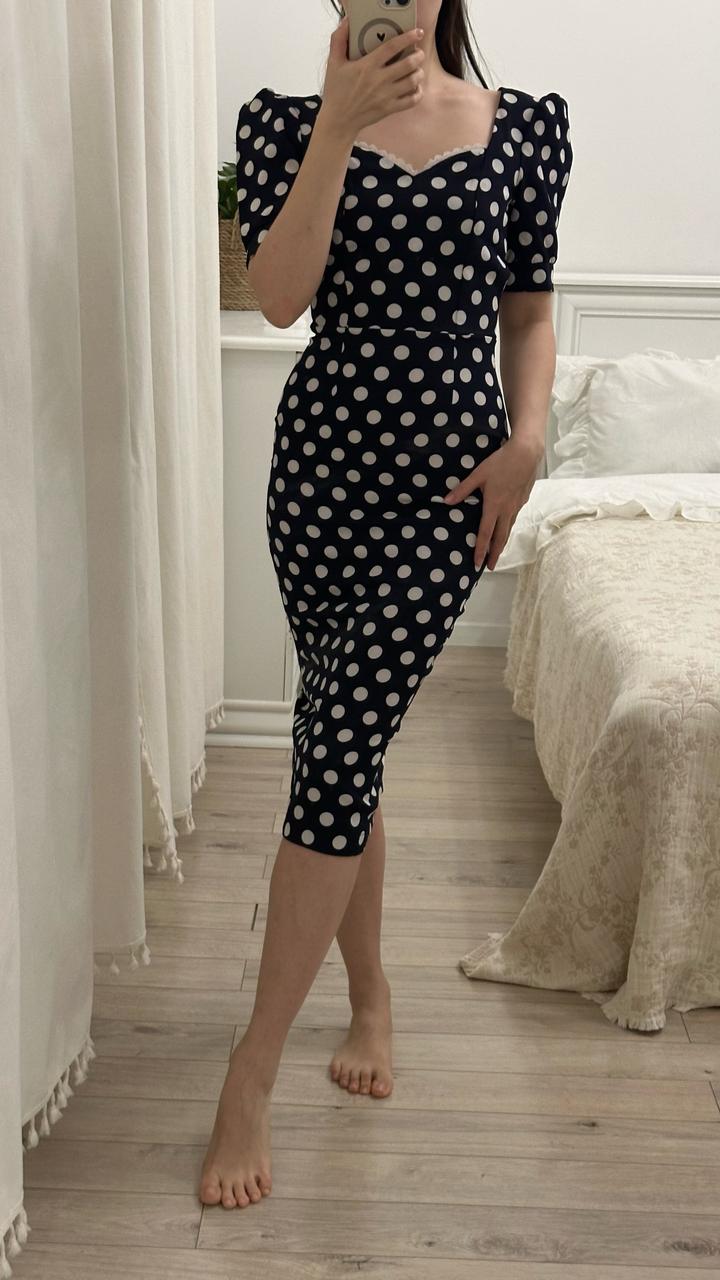 Темно-синее платье от MiraSezar