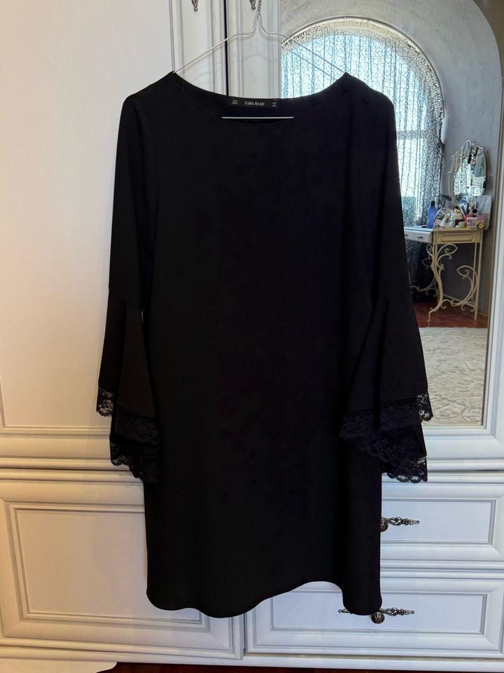 Черное платье Zara
