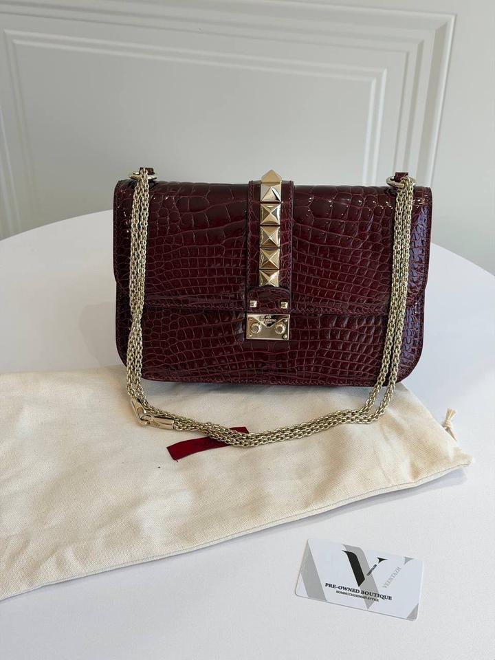 Сумка Valentino Garavani Rockstud Glam Lock