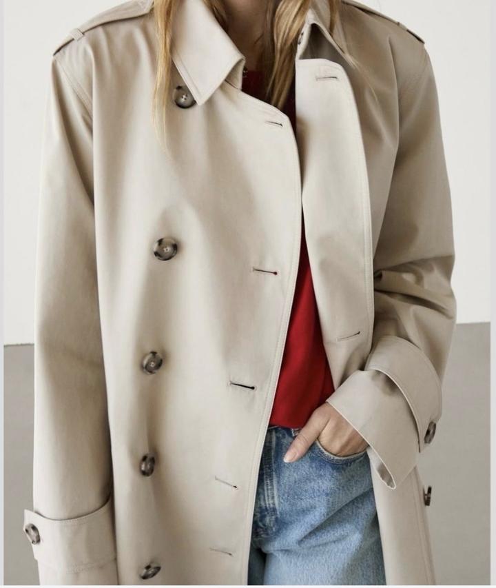 Massimo dutti тренч