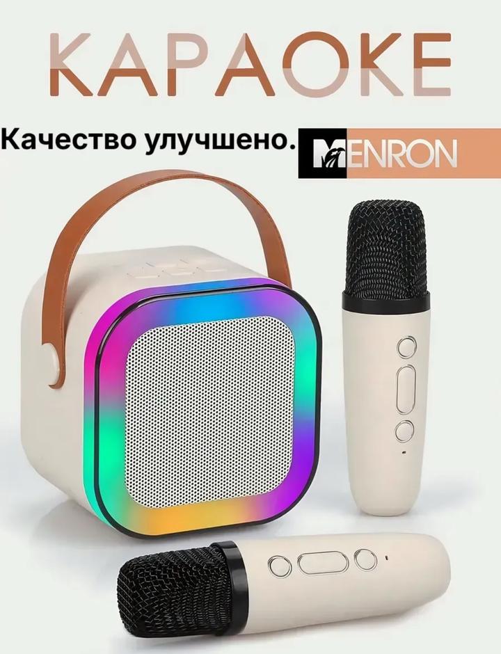 Колонка с 2 микрофонами