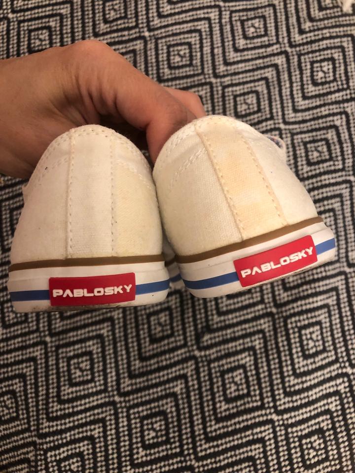 Pablosky 26 размер кеды белые