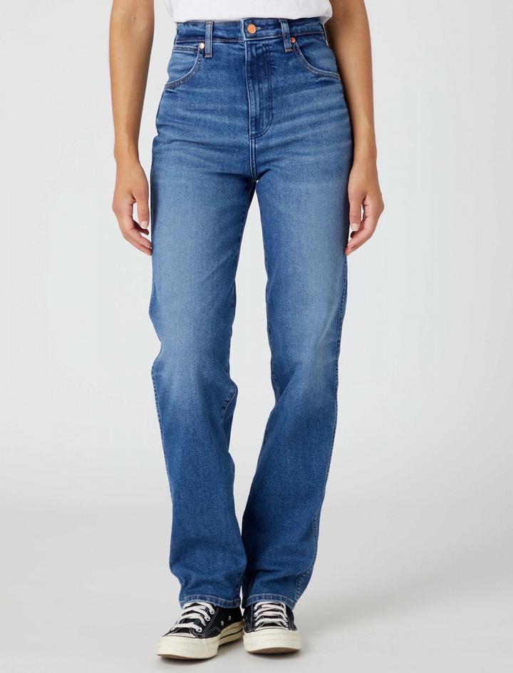 Синие джинсы Wrangler