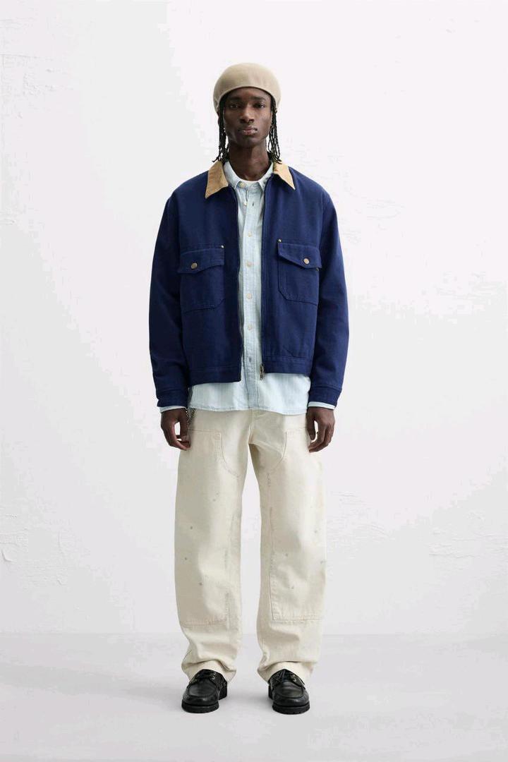 Джинсовая куртка Zara XL новая