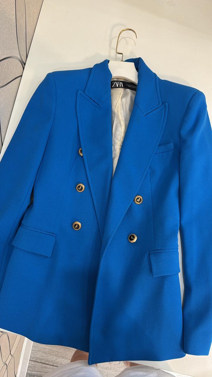 Синий пиджак Zara