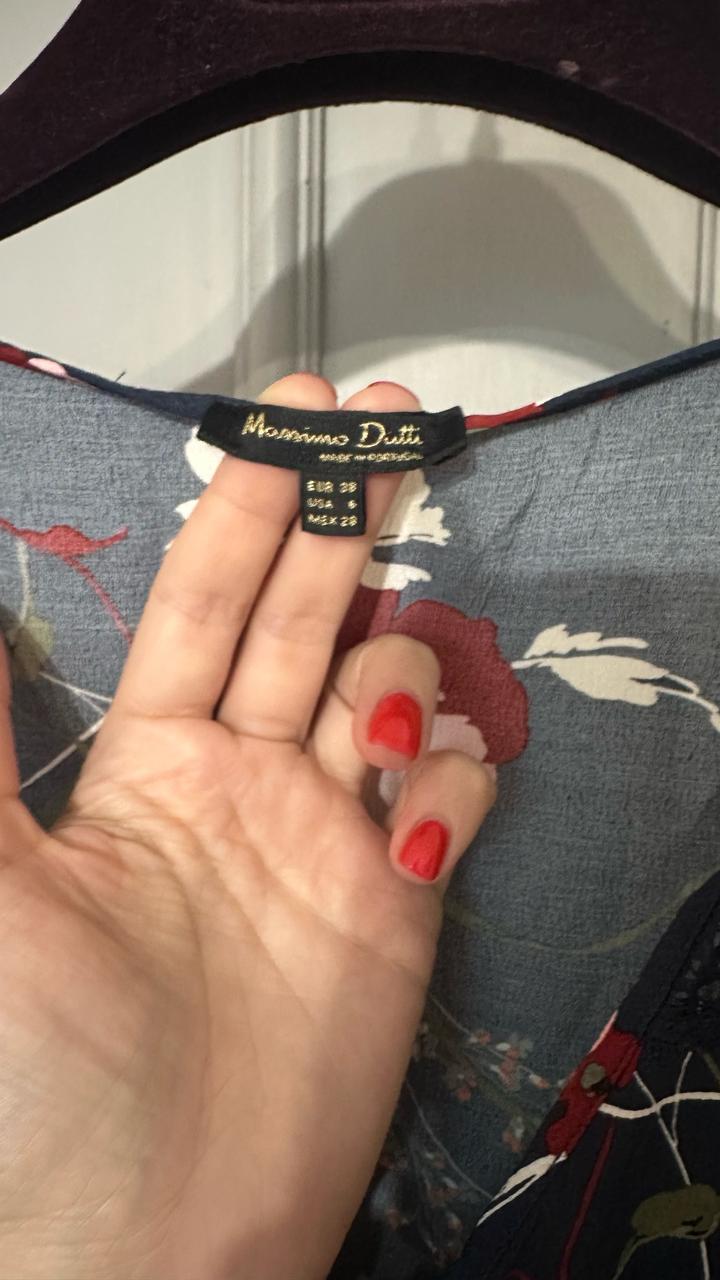 Комбинезон Massimo Dutti с цветочным принтом