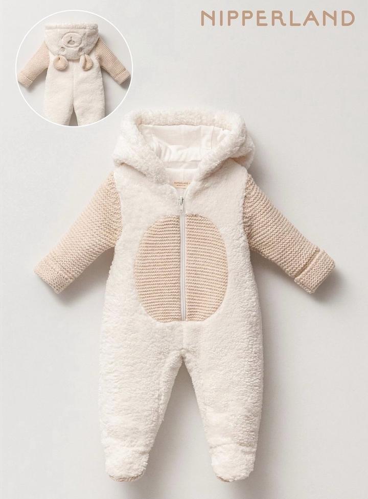 Плюшевый комбинезон от Nipperland , 74-80р