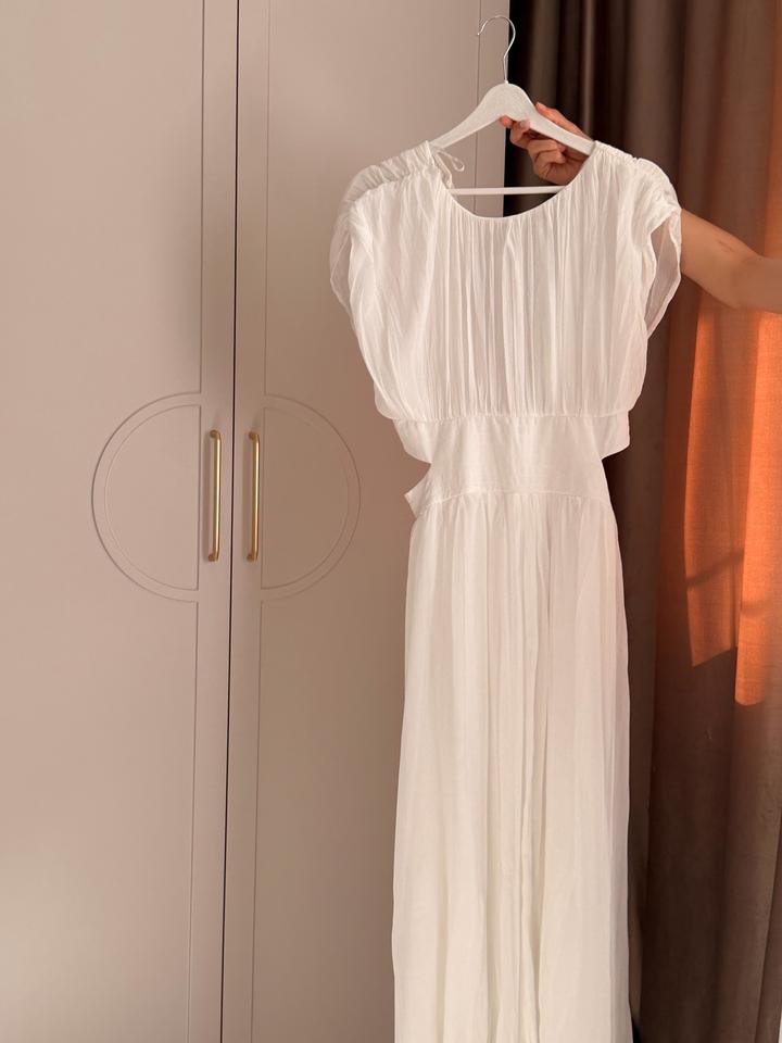 Белое платье Zara