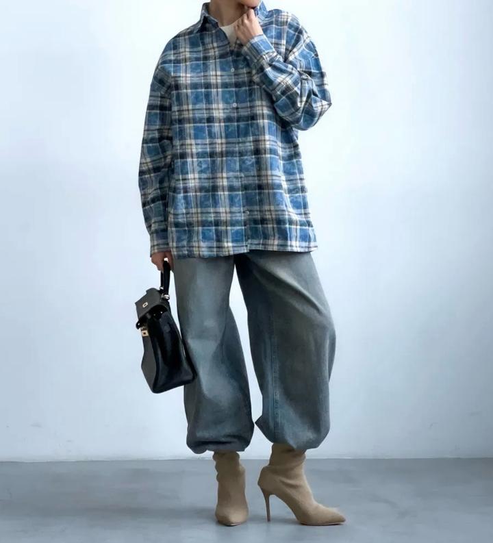 Рубашка в клетку trendy truth