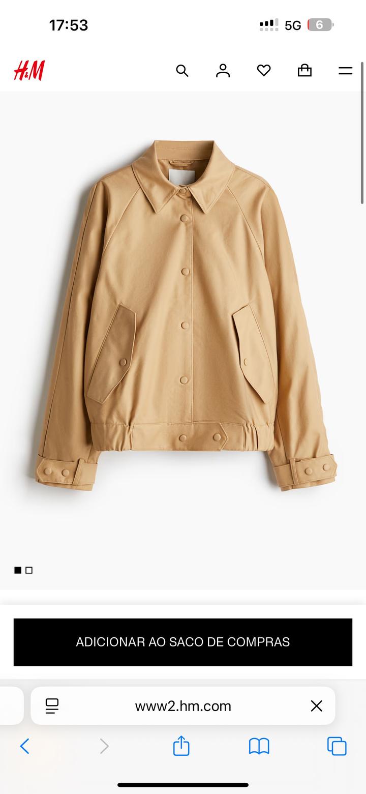 Бомбер H&M