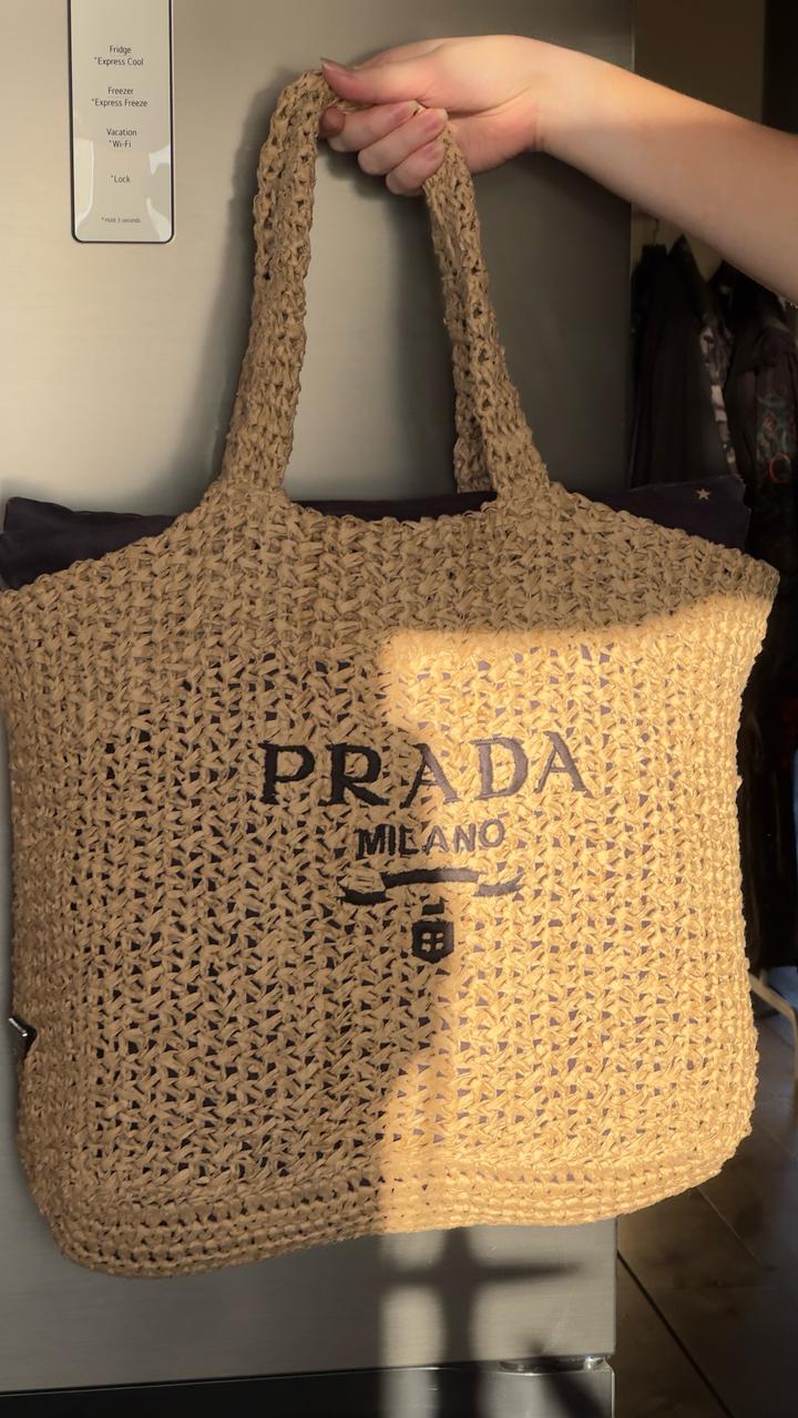 Сумка плетеная PRADA