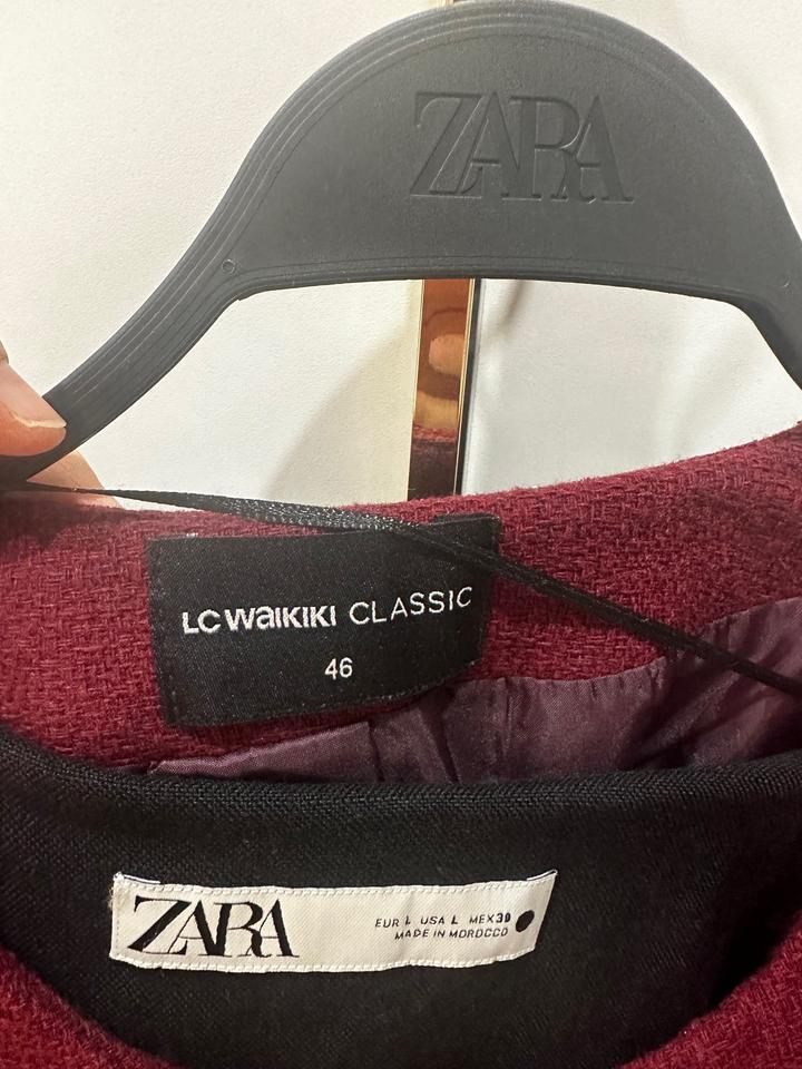 Бордовый костюм