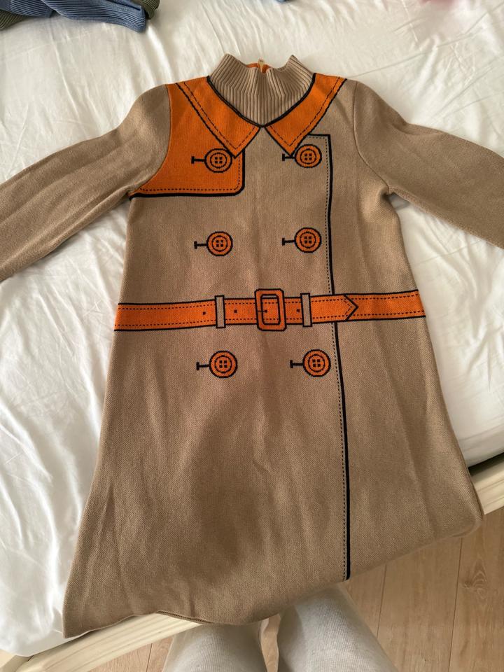 Шерстяное платье от Burberry