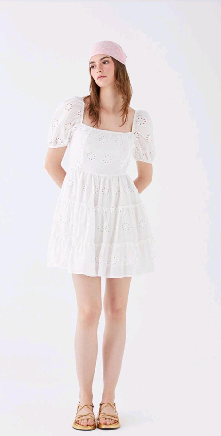 Платье в баварском стиле.