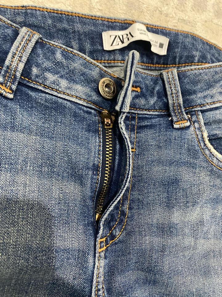 Скини джинсы Zara