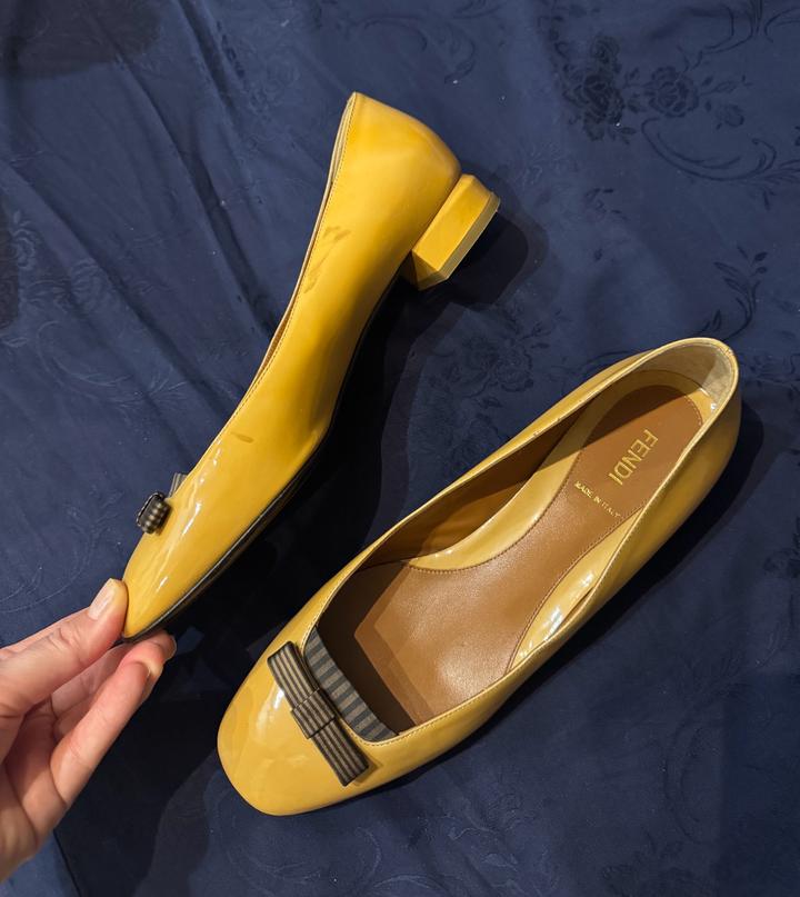 Fendi | балетки | 39 рр | оригинальные | old money винтаж