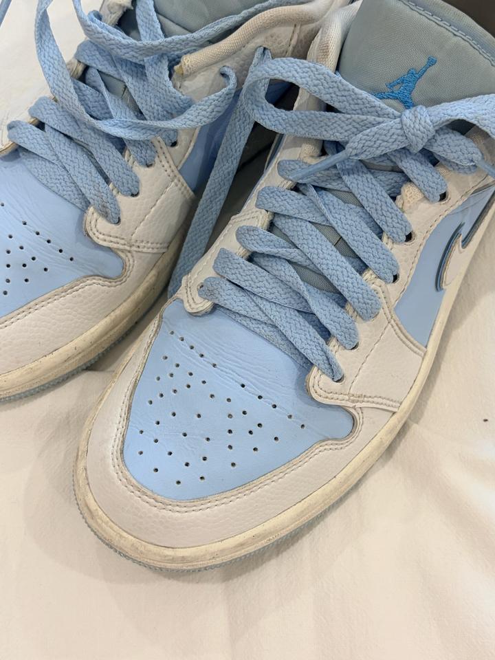 Кроссовки - Air Jordan 1 Low ice blue