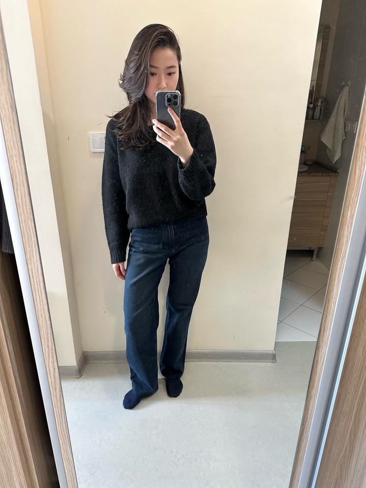 Синие джинсы Massimo Dutti