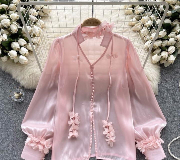 Блузка красивая