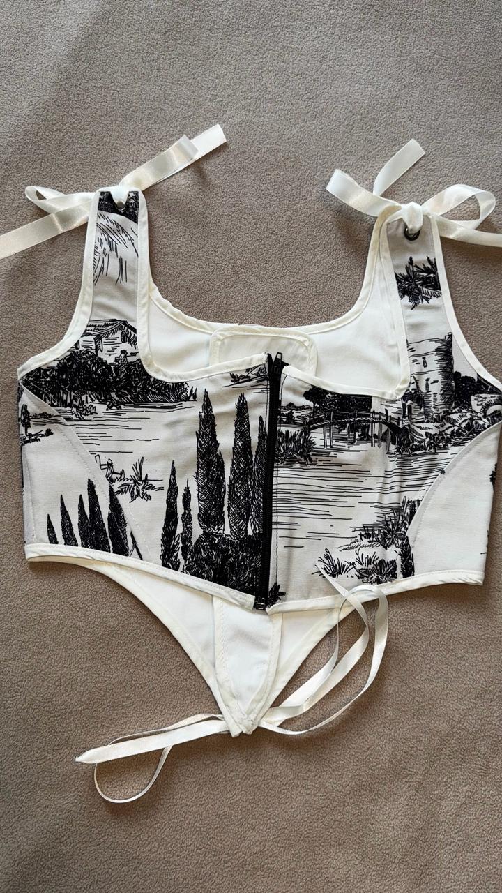 Корсет “Toile de Jouy”