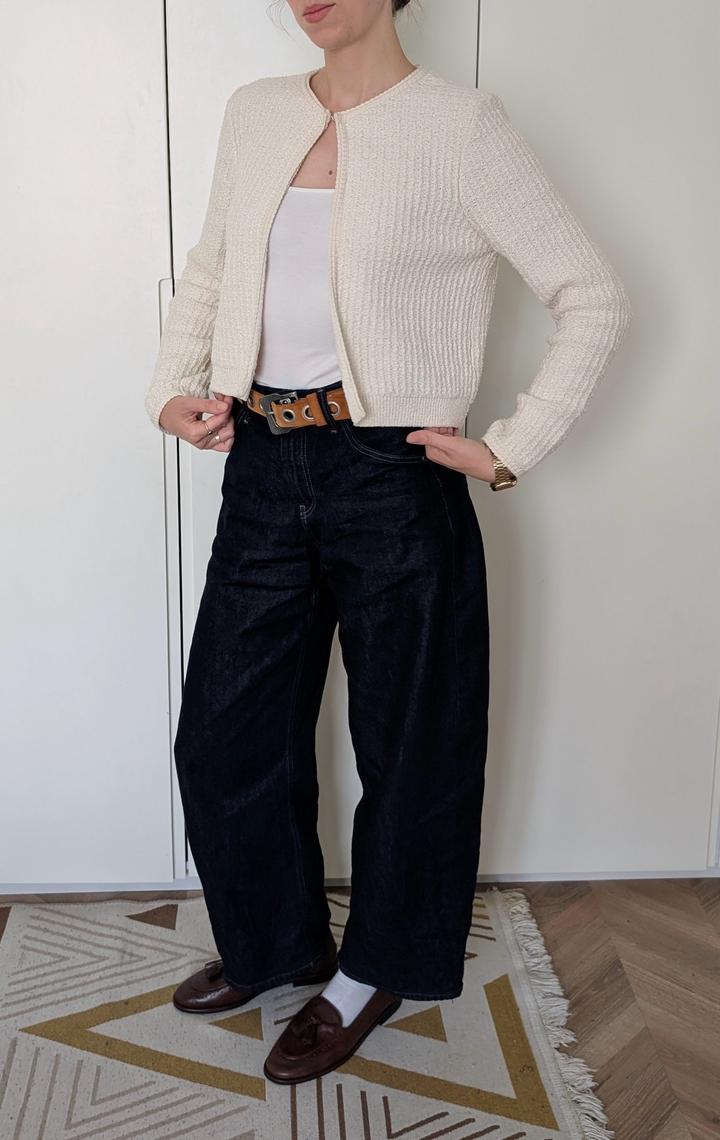 Жакет ZARA цвета айвори