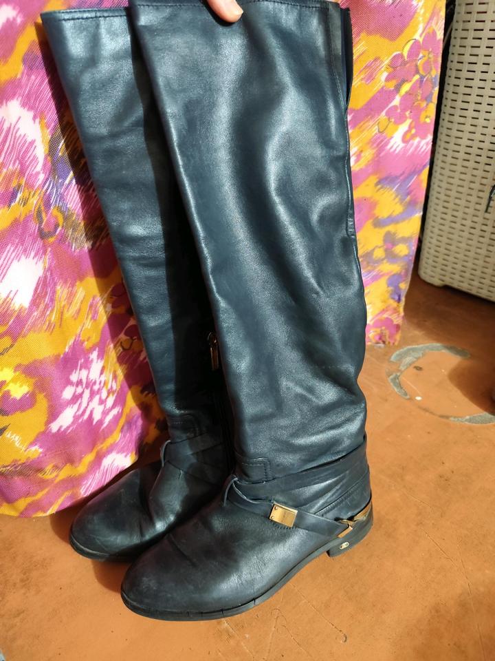 Сапоги из натуральной кожи 37