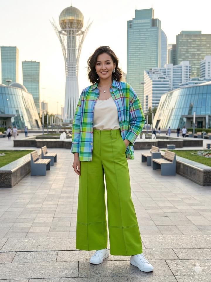 Яркий и стильный комплект от Uterque