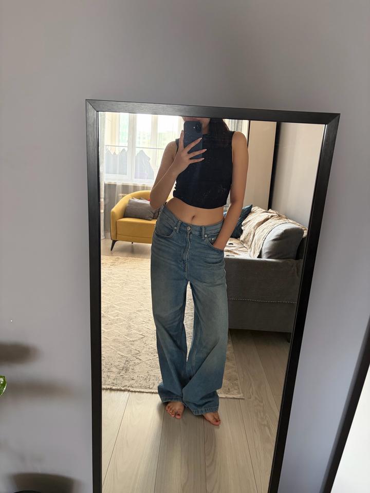 бэгги джинсы