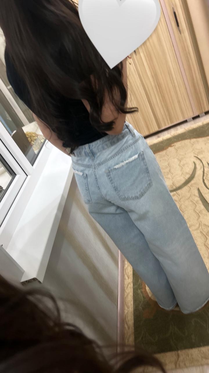 Джинсы широкие