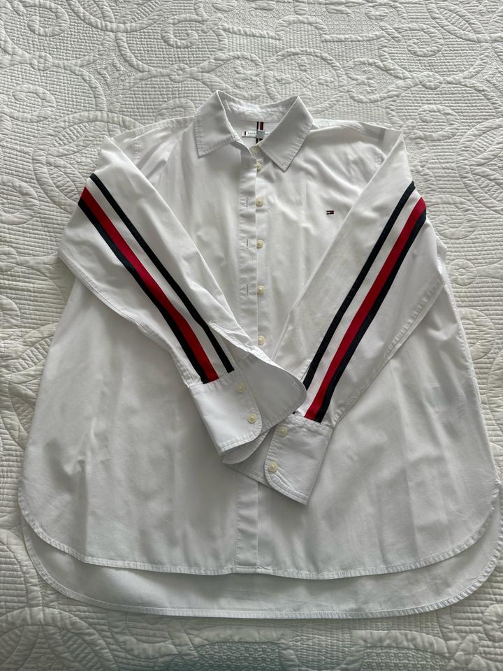 Белая рубашка Tommy Hilfiger