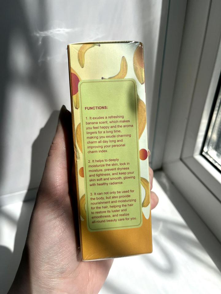 Увлажняющий спрей "банановый пудинг"