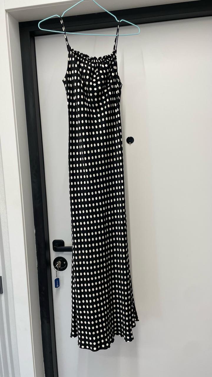 Платье в горошек Zara