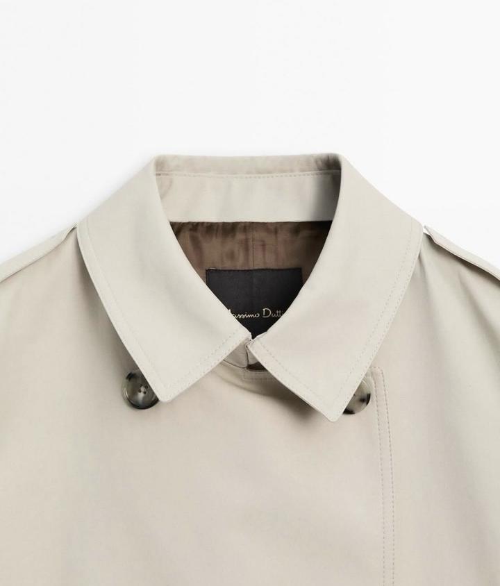 Massimo dutti тренч