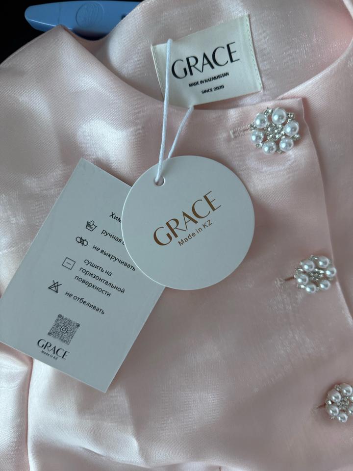 Розовое платье Grace
