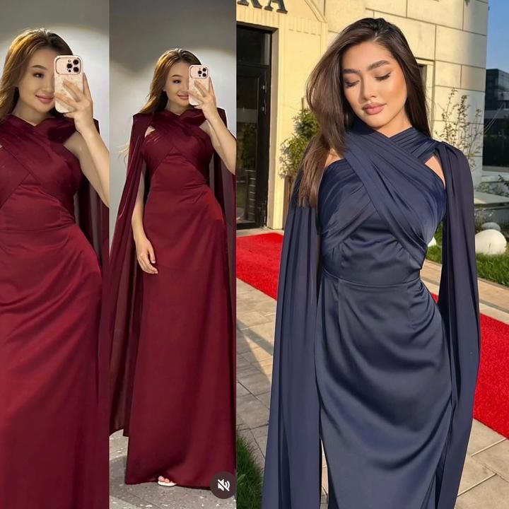 Платье со шлейфом