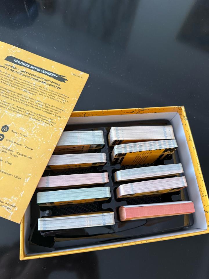 Продам настольную игру Бункер новая