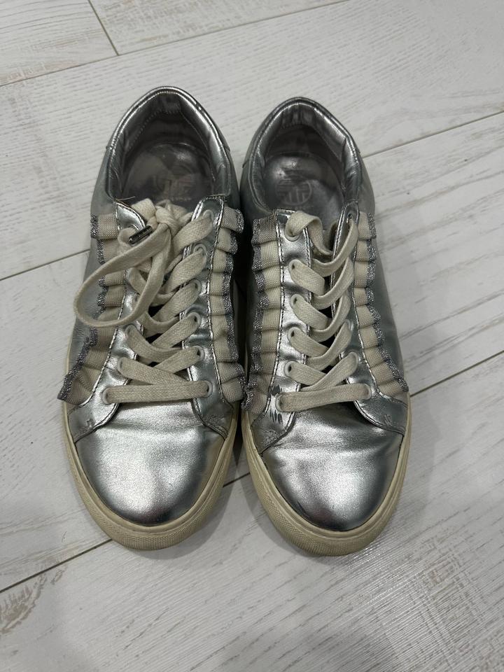 Кожаные кеды Tory Burch