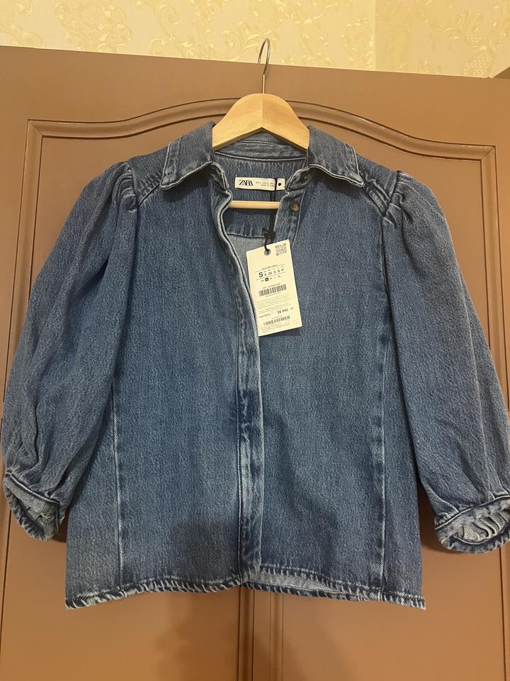 Джинсовая рубашка Zara