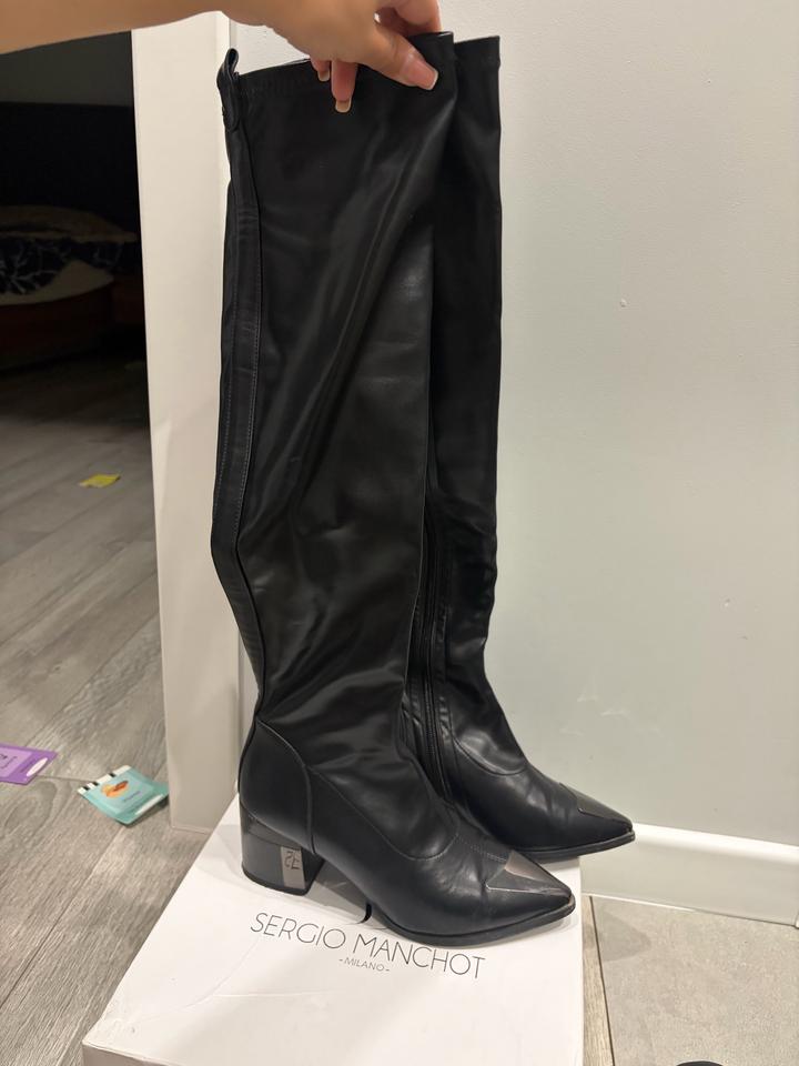 Красивые ботфорты осенние