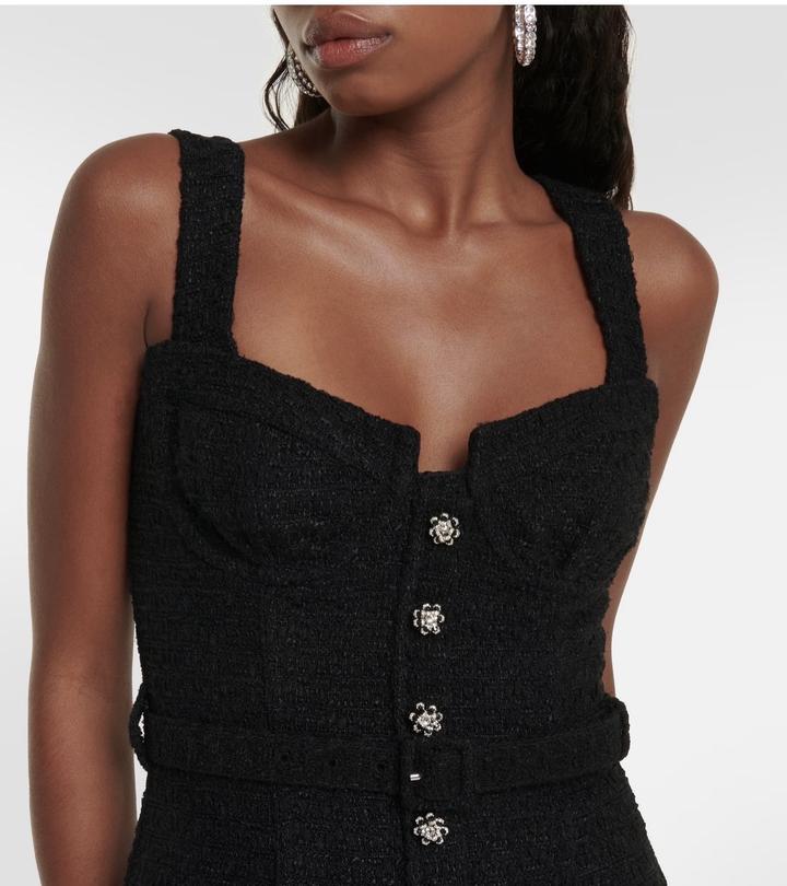 платье из букле Self-Portrait