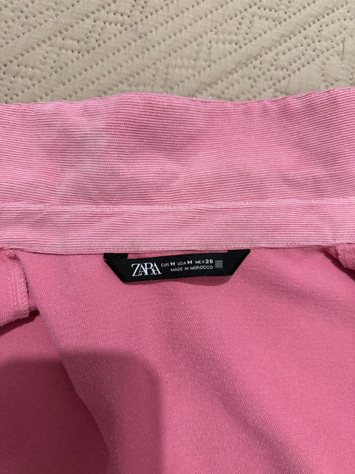 Рубашка вельвет Zara 46-48