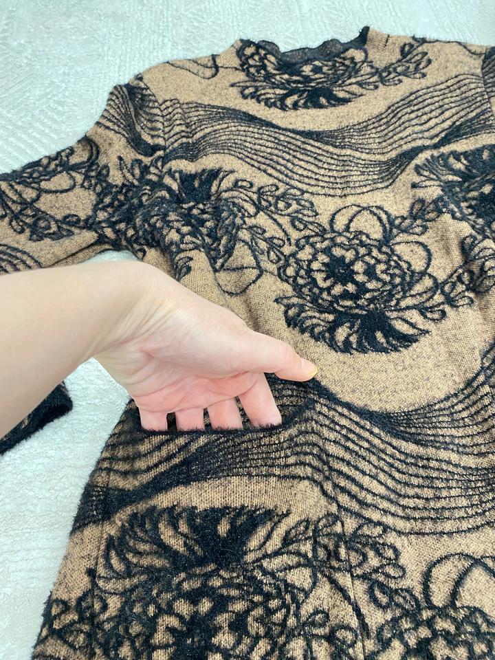 Платье теплое ( шерсть/полиамид)