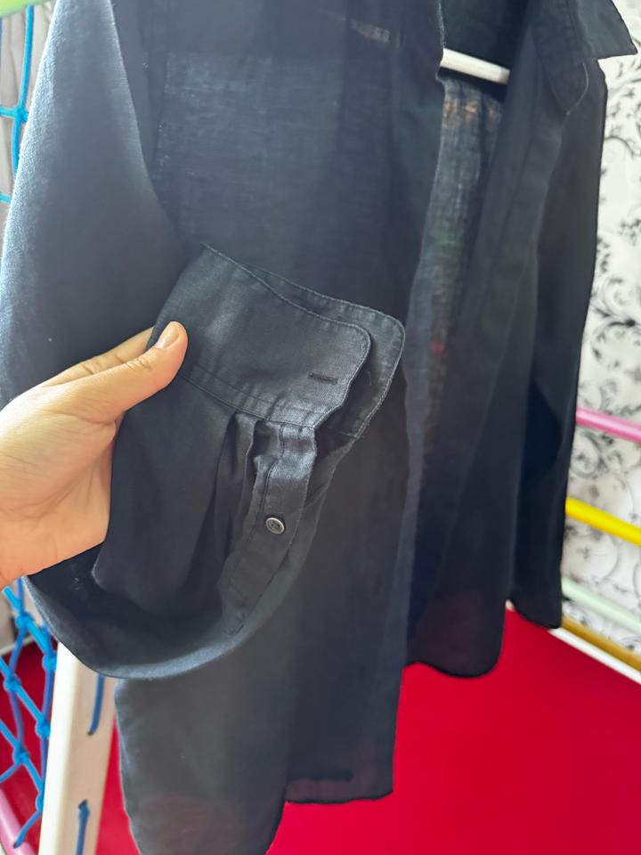Рубашка Uniqlo лен