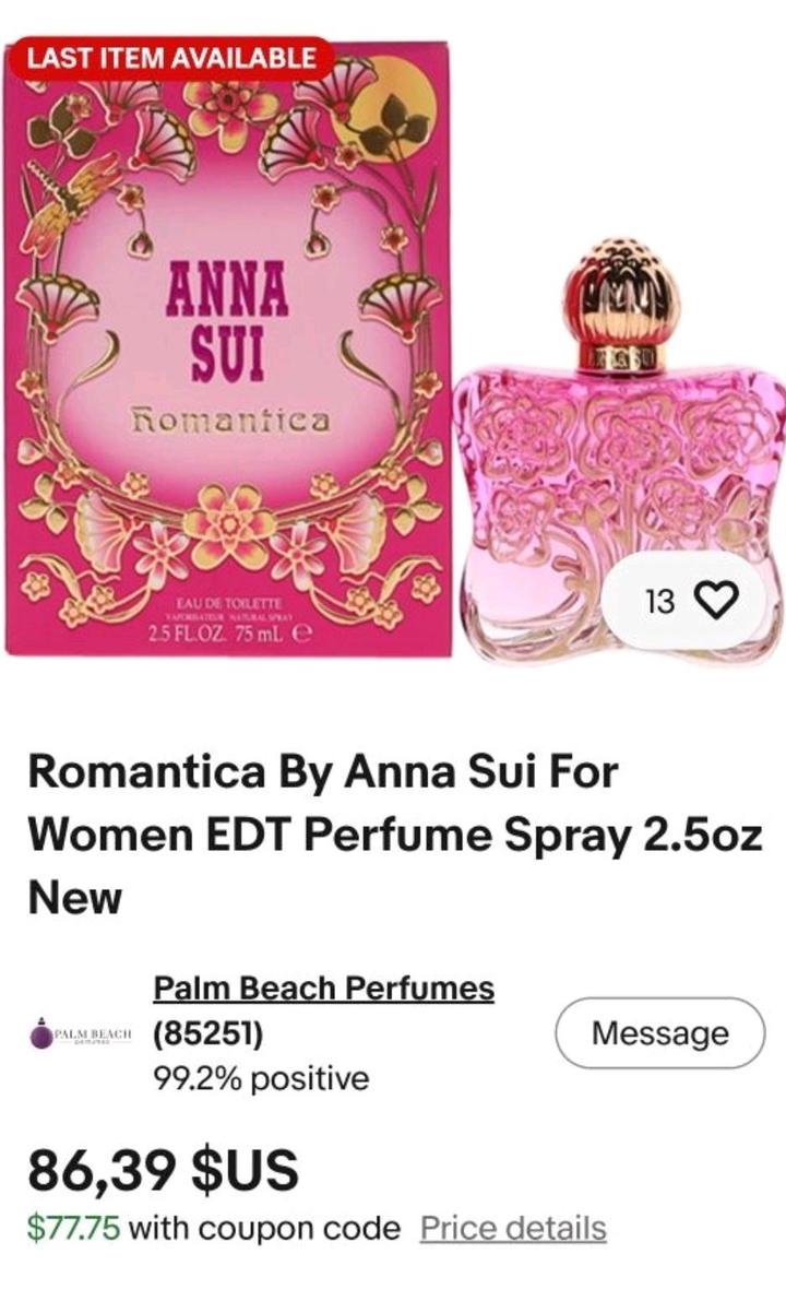 Anna Sui туалетная вода (редкая)