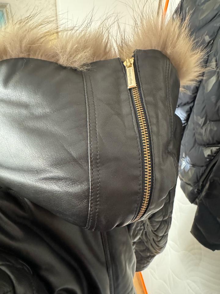 Куртка кожаная