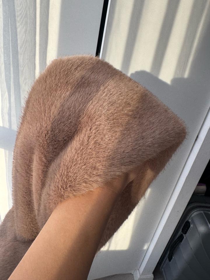 Манишка меховая